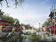 沿河古建景观