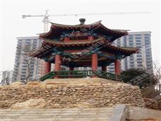 三门峡六角亭施工