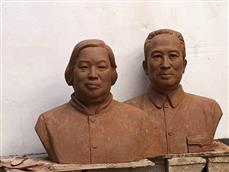 人物肖像雕塑制作-铸铜雕塑